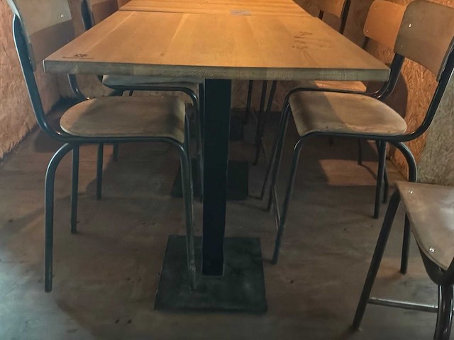 Terrastafel met stoel (3x) - afbeelding 3 van  3