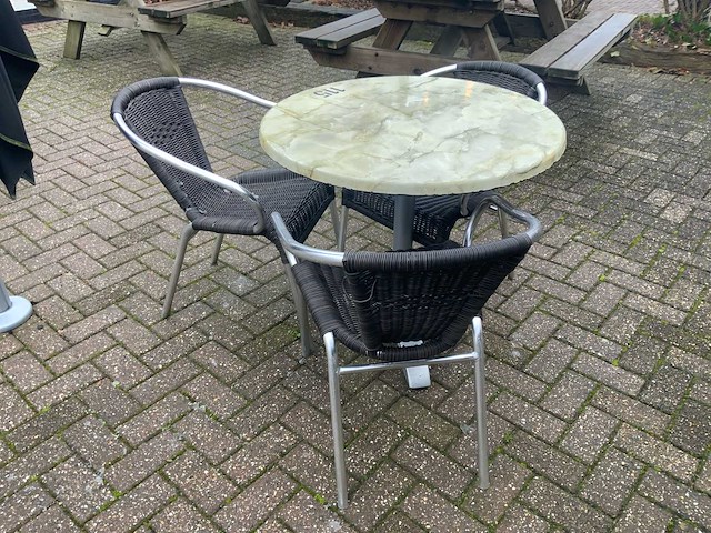 Terrastafel met stoelen en toebehoren (25x) - afbeelding 13 van  15