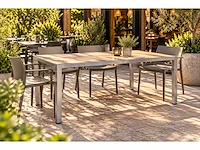 Terrastafel wood look - afbeelding 1 van  5