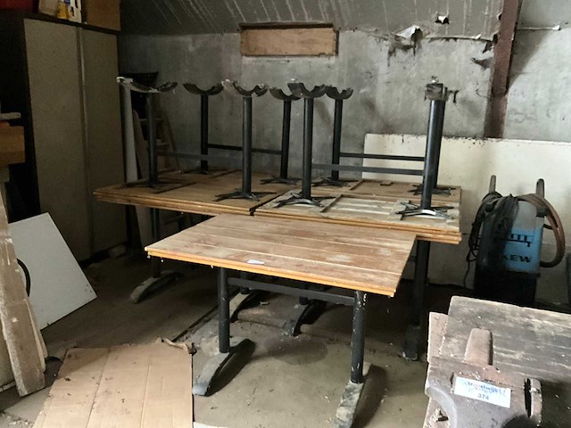 Terrastafels (9x) - afbeelding 1 van  3