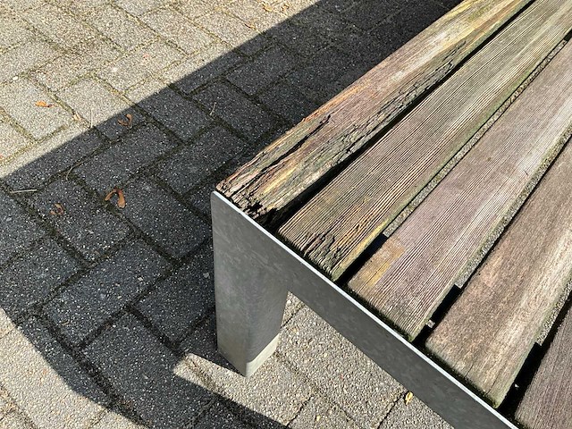 Terrastafels met banken (2x) - afbeelding 1 van  1
