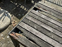 Terrastafels met banken (2x) - afbeelding 1 van  10