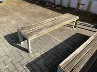 Terrastafels met banken (2x) - afbeelding 6 van  10