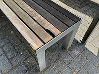 Terrastafels met banken (2x) - afbeelding 8 van  10