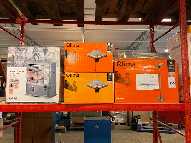 Terrasverwarming, divers (5x) - afbeelding 1 van  4