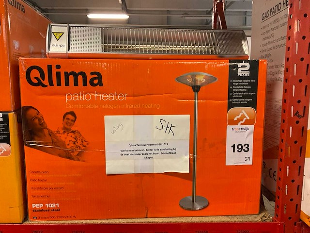 Terrasverwarming, divers (5x) - afbeelding 4 van  4