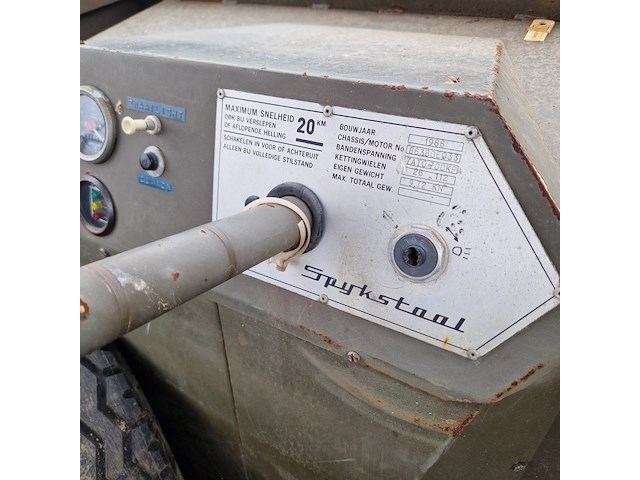 Terreintrekker, spijkstaal, 3-110, 1986 - afbeelding 7 van  24