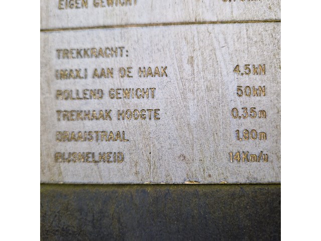 Terreintrekker, spijkstaal, 305, 1989 - afbeelding 3 van  26