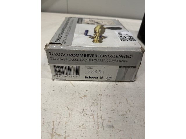 Terugstroombeveiliging raminex, tbe-ca - afbeelding 2 van  3