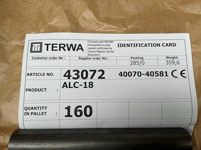 Terwa alc-18 alligator koppel anker (160x) - afbeelding 4 van  4