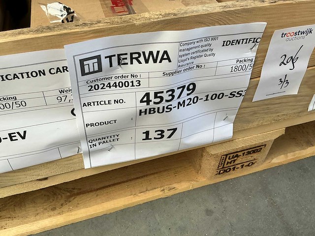 Terwa bevestigingselement (2000x) - afbeelding 10 van  18