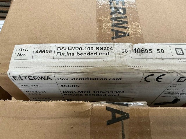 Terwa bsh-m20-100-ss304 bevestigingselement (2889x) - afbeelding 5 van  5