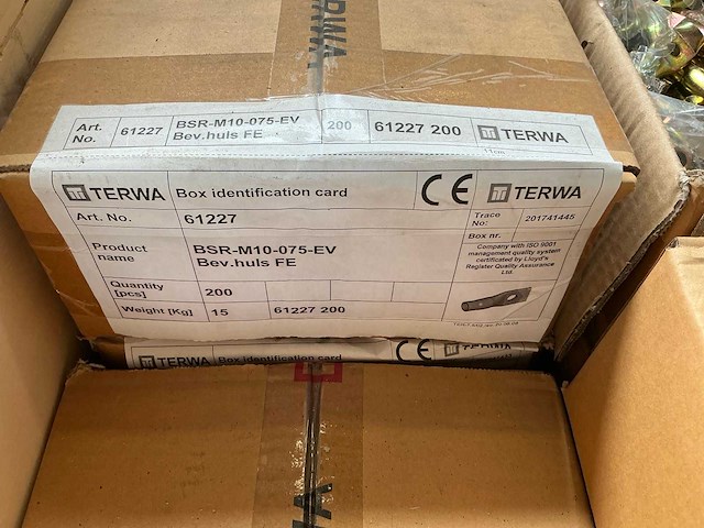Terwa bsr-m10-075-ev ø17.2x2.9 bevestigingselement (9150x) - afbeelding 3 van  4