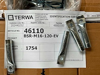 Terwa bsr-m16-120-ev bevestigingselement (1754x) - afbeelding 3 van  3