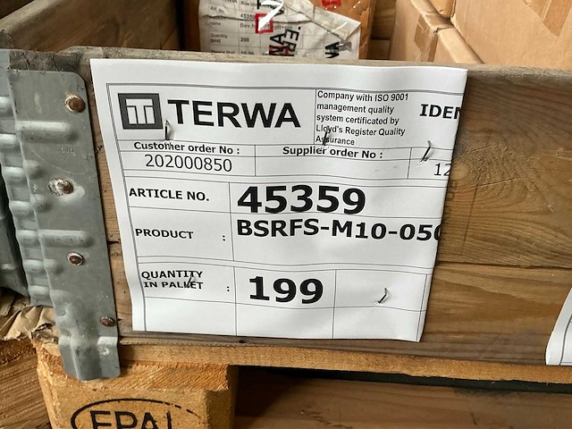 Terwa bsrfs-ev beton bevestigingselement (539x) - afbeelding 5 van  7