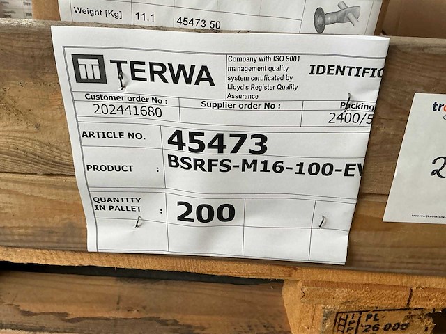 Terwa bsrfs-ev beton bevestigingselement (539x) - afbeelding 6 van  7