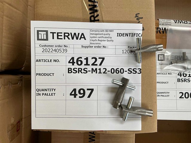 Terwa bsrs bevestigingselement (1562x) - afbeelding 2 van  3