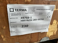 Terwa hbs-rd36-285-ss316 hbs anker 10t (230x) - afbeelding 4 van  4