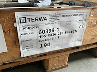 Terwa hbs-rd36-285-ss316ti hbs anker 6.3t (190x) - afbeelding 7 van  7