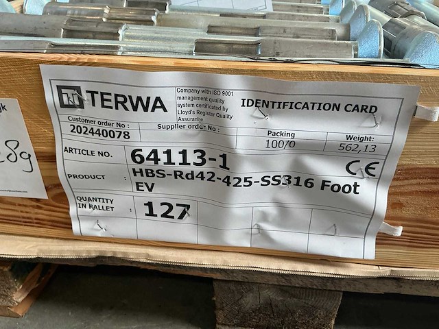 Terwa hbs-rd42-425-ss316 hbs anker 12.5t (127x) - afbeelding 7 van  7