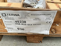 Terwa hsb-m16-054-ss316 vlakke hijshuls (936x) - afbeelding 3 van  3