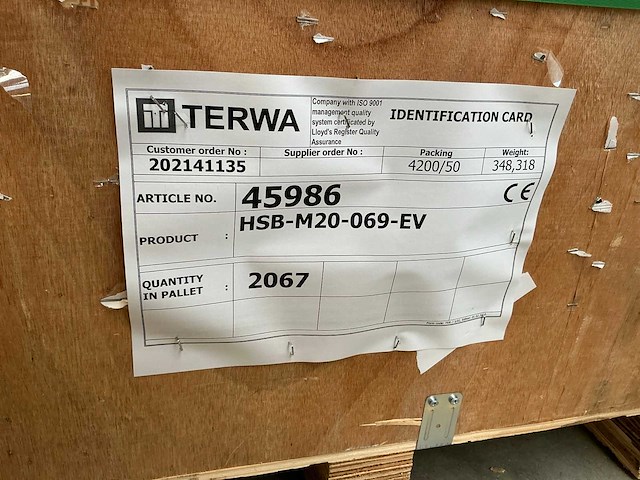 Terwa hsb-m20-069-ev hijshuls 2t (2067x) - afbeelding 6 van  6