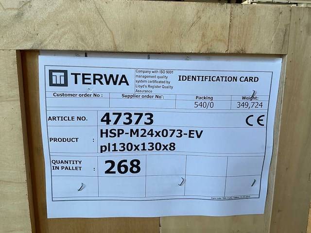 Terwa hsp-m24x073-ev hijshuls (268x) - afbeelding 5 van  5