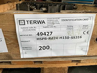Terwa hspb-rd24-h150-ss316 hijshuls 2.3t (200x) - afbeelding 3 van  3