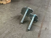 Terwa ipd bevestigingsplaat met draadstang (696x) - afbeelding 2 van  6