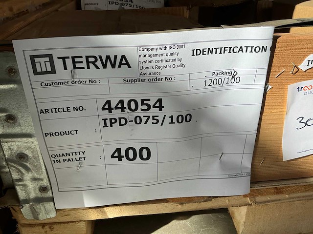 Terwa ipd bevestigingsplaat met draadstang (696x) - afbeelding 5 van  6