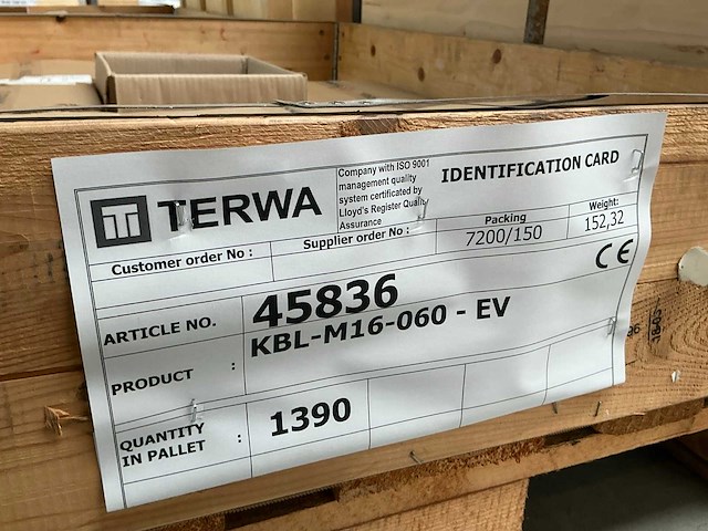 Terwa kbl-m16-060-ev draadbus (1390x) - afbeelding 2 van  2
