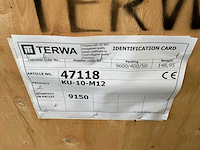 Terwa ku-10-m12 spijkerplaat (9150x) - afbeelding 3 van  3