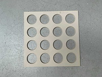 Terwa ku-cd m30-m36 polyurethaan tegelmat (82x) - afbeelding 1 van  3