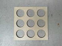 Terwa ku-cd m42-m52 polyurethaan tegelmat (91x) - afbeelding 1 van  3