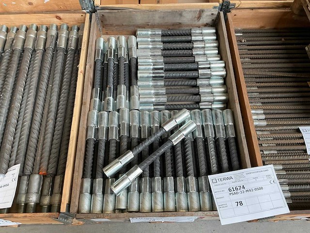 Terwa psad-32-m42-0500 psad dubbele stekanker (78x) - afbeelding 3 van  5