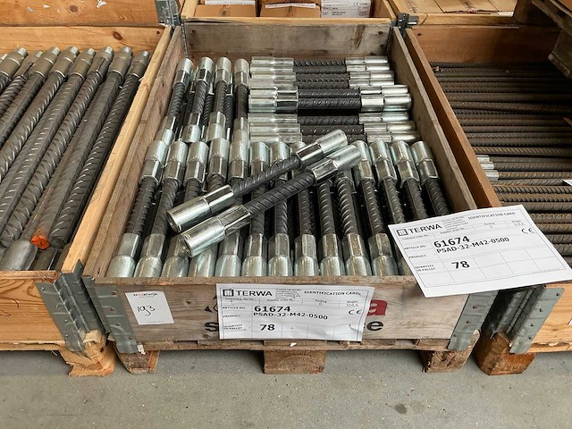 Terwa psad-32-m42-0500 psad dubbele stekanker (78x) - afbeelding 4 van  5
