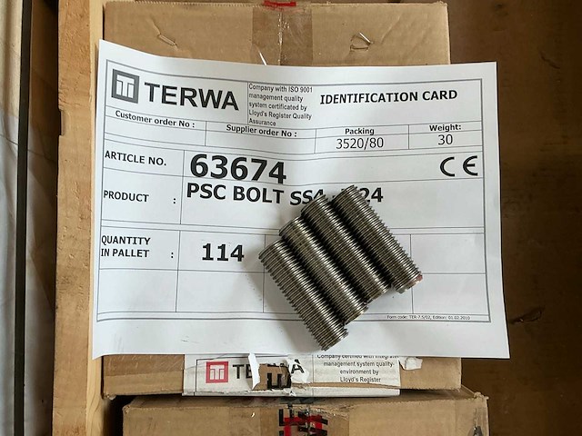 Terwa psc-bout (1214x) - afbeelding 3 van  4