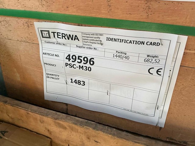 Terwa psc-m30 psc-bout (1483x) - afbeelding 5 van  5