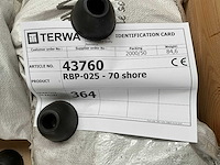 Terwa rbp-025-70 shore rubberen uitsparingsvorm (364x) - afbeelding 4 van  4