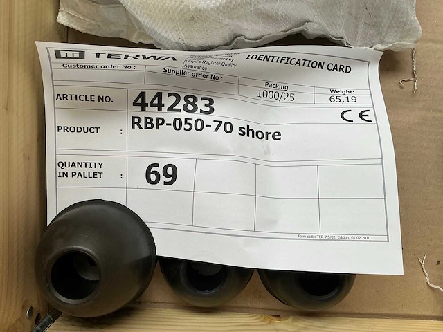Terwa rbp rubberen uitsparingsvorm (215x) - afbeelding 5 van  5