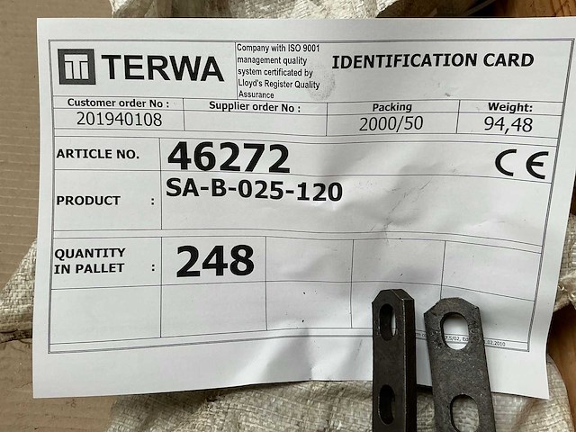 Terwa sa-b-025-120 spreidanker (248x) - afbeelding 6 van  6