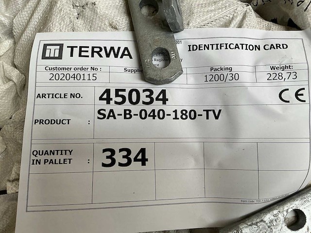 Terwa sa-b-040-180-tv spreidanker (334x) - afbeelding 7 van  7