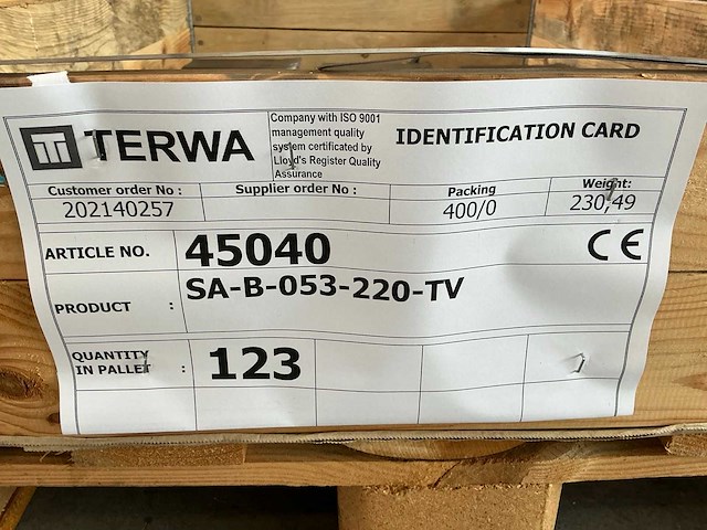 Terwa sa-b-053-220- tv spreidanker (123x) - afbeelding 3 van  3