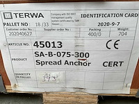Terwa sa-b-075-300 sprei anker (393x) - afbeelding 6 van  6