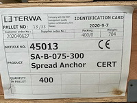 Terwa sa-b-075-300 sprei anker (400x) - afbeelding 6 van  6