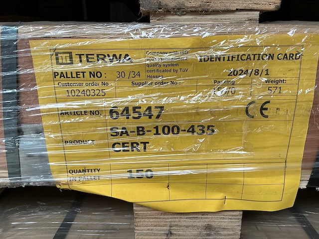 Terwa sa-b-100-435 sprei anker (150x) - afbeelding 7 van  7