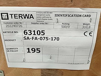 Terwa sa-fa-075-170 platvoet anker (195x) - afbeelding 6 van  6