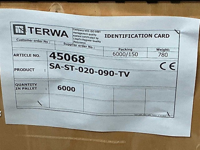 Terwa sa-st-020-090-tv anker (6000x) - afbeelding 6 van  6
