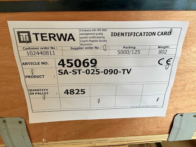 Terwa sa-st-25-90-tv hijsanker 2.5t (4825x) - afbeelding 5 van  5