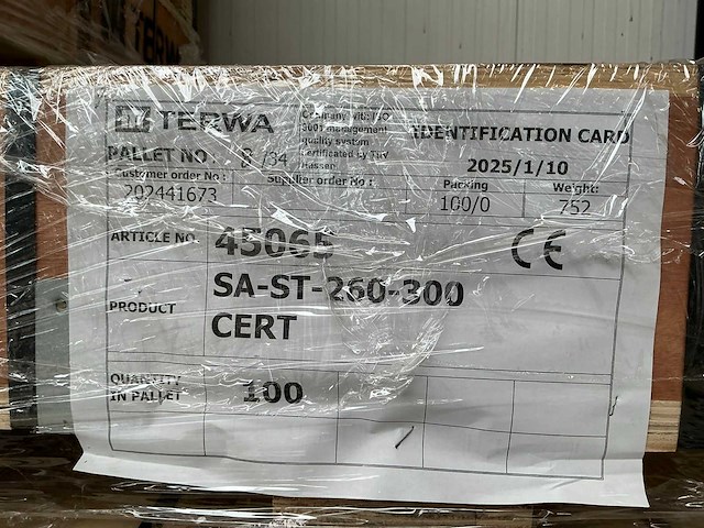 Terwa sa-st-260-300 anker (100x) - afbeelding 7 van  7
